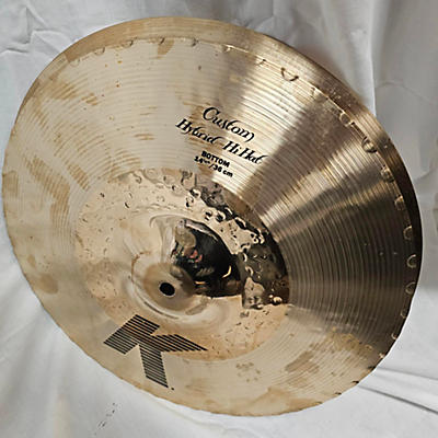 Zildjian 14.25in K Custom Hybrid Hi Hat Bottom Cymbal