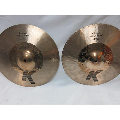 Zildjian 14.25in K Custom Hybrid Hi Hat Pair Cymbal