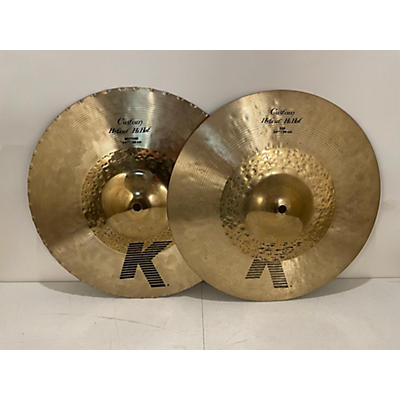 Zildjian 14.25in K Custom Hybrid Hi Hat Pair Cymbal