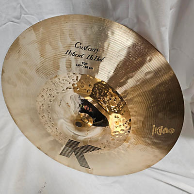 Zildjian 14.25in K Custom Hybrid Hi Hat Top Cymbal