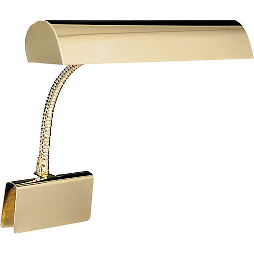 #1461 Polished Brass Grand Piano Lamp