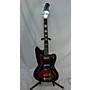 Used Silvertone 1478 Solid Body Electric Guitar Red Sunburst