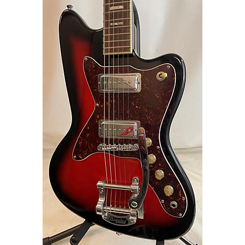 Silvertone 1478 Solid Body Electric Guitar Sunburst