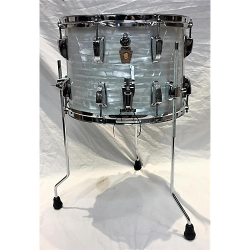 Ludwig 14X10 FLARE DRUM Drum WHITE OYSTER 217