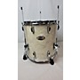 Used Pearl 14X14 Session Studio Select Drum Nicotine White Marine Pearl 97
