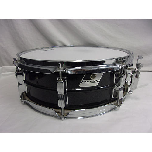 Ludwig 14X5  Acrolite Snare Drum BLACK GALAXY 210