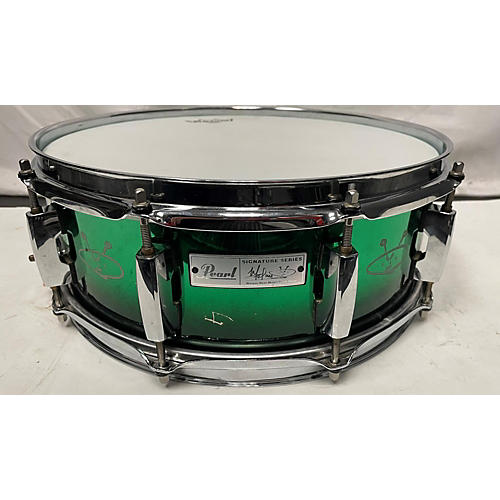 Pearl 14X5  Morgan Rose Signature Snare Drum Emerald Green 210