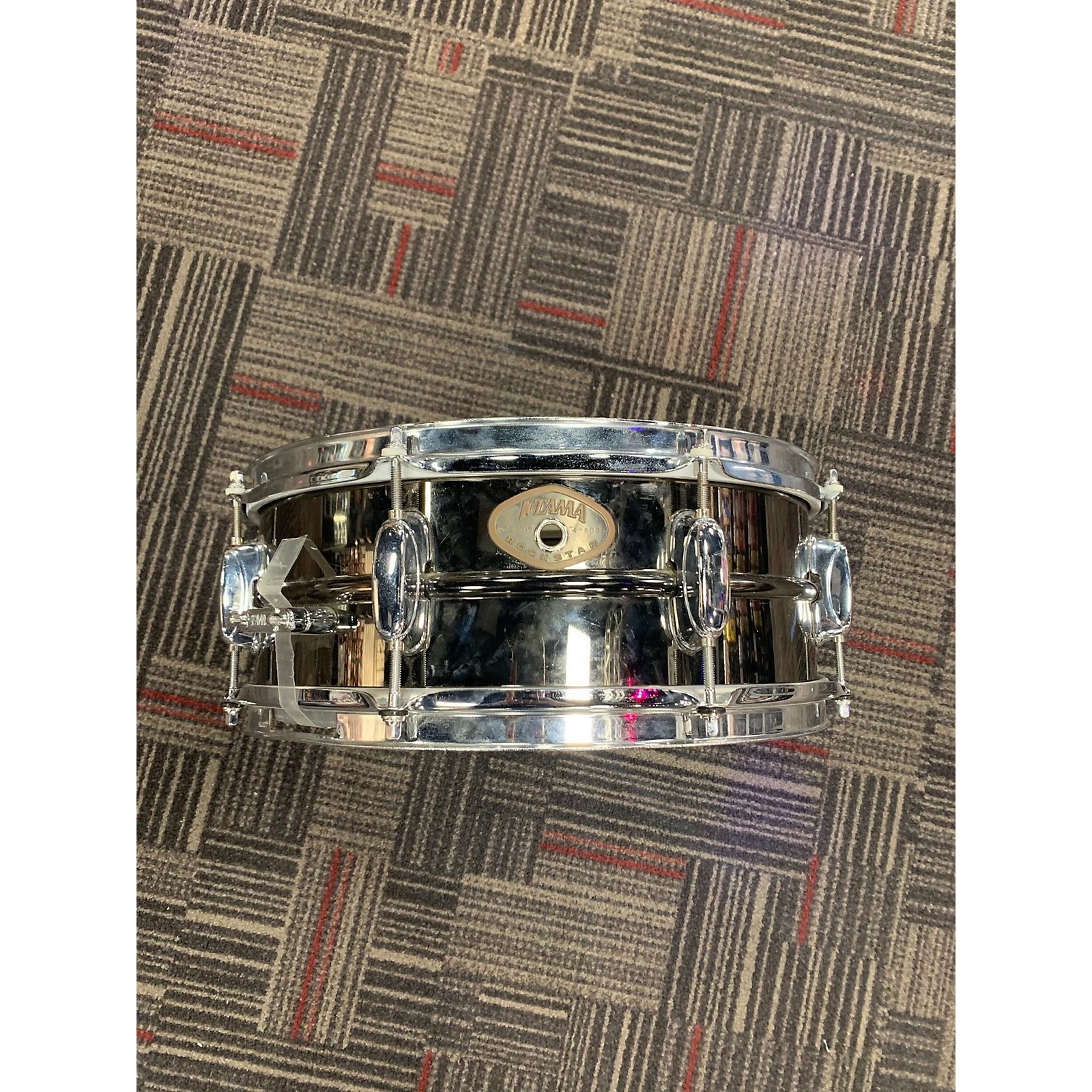 Used TAMA 14X5 Rockstar Series Snare Drum Chrome 210 Musician's Friend