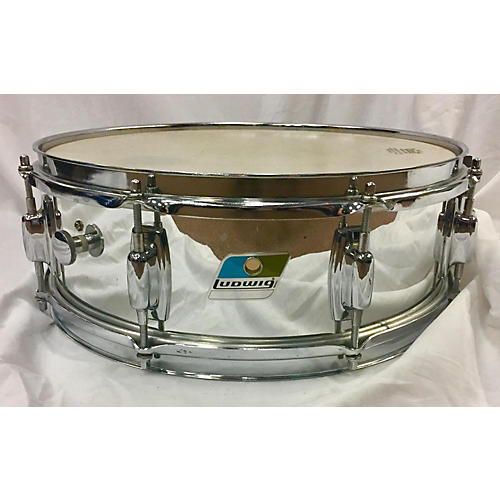 Ludwig 14X5  STEEL OVER WOOD 1980S Drum Chrome 210