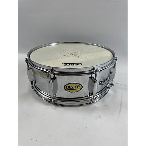 Peace 14X5  Snare Drum Silver 210