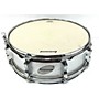Used Ludwig 14X5.5 Accent CS Snare Drum Silver 211