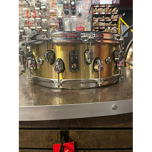 Mapex 14X5.5 Black Panther Metallion Snare Drum Metallion Gold 211