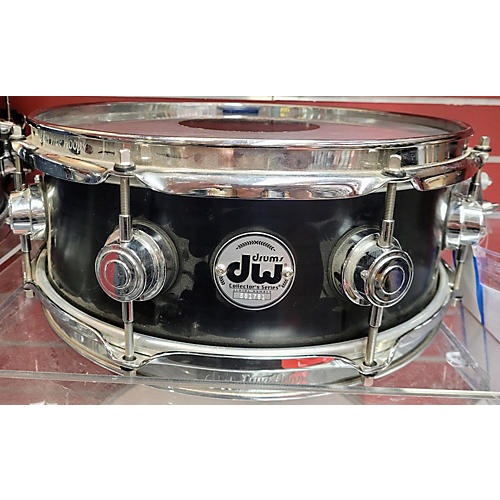 DW 14X5.5 Collector's Series Aluminum Snare Drum Black 211