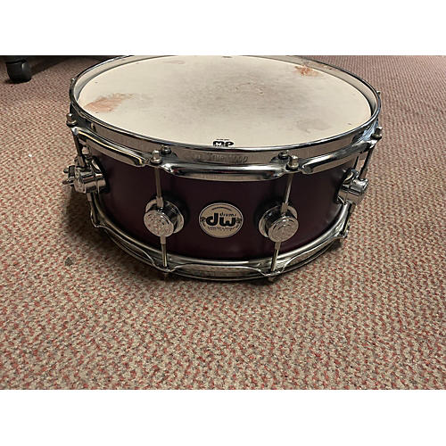 DW 14X5.5 Collector's Series Snare Drum Purple 211