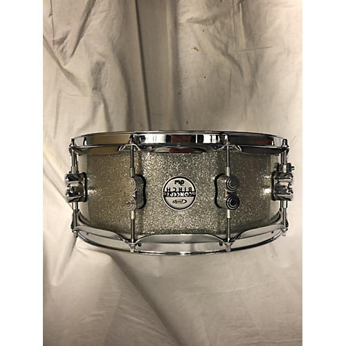 PDP by DW 14X5.5 Concept Series Snare Drum Silver Sparkle 211