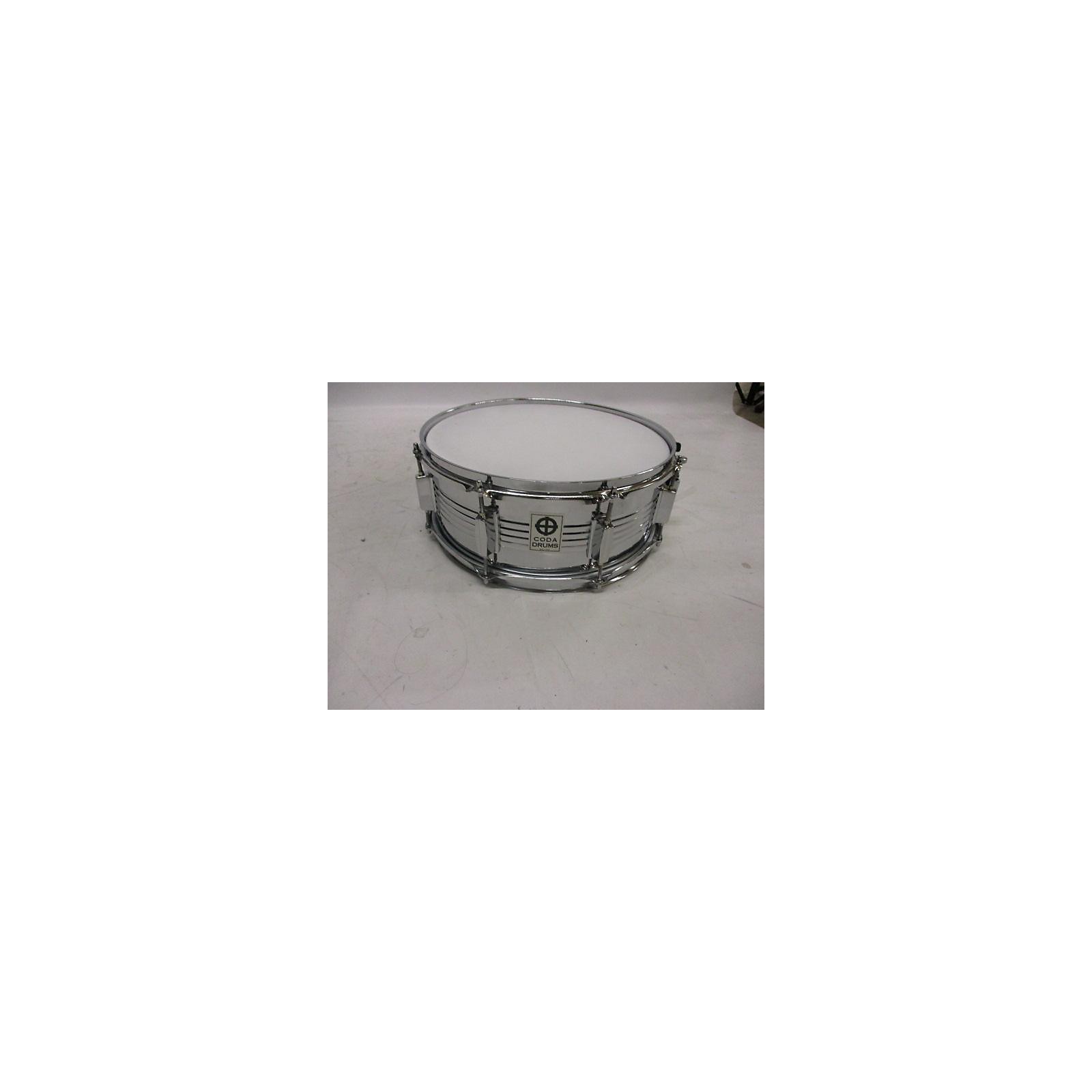 Used CODA Drums 14X5.5 DS005 Drum Chrome 211 Musician's Friend