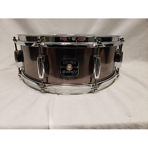 Gretsch Drums 14X5.5 Energy Snare Drum Metallic Silver 211