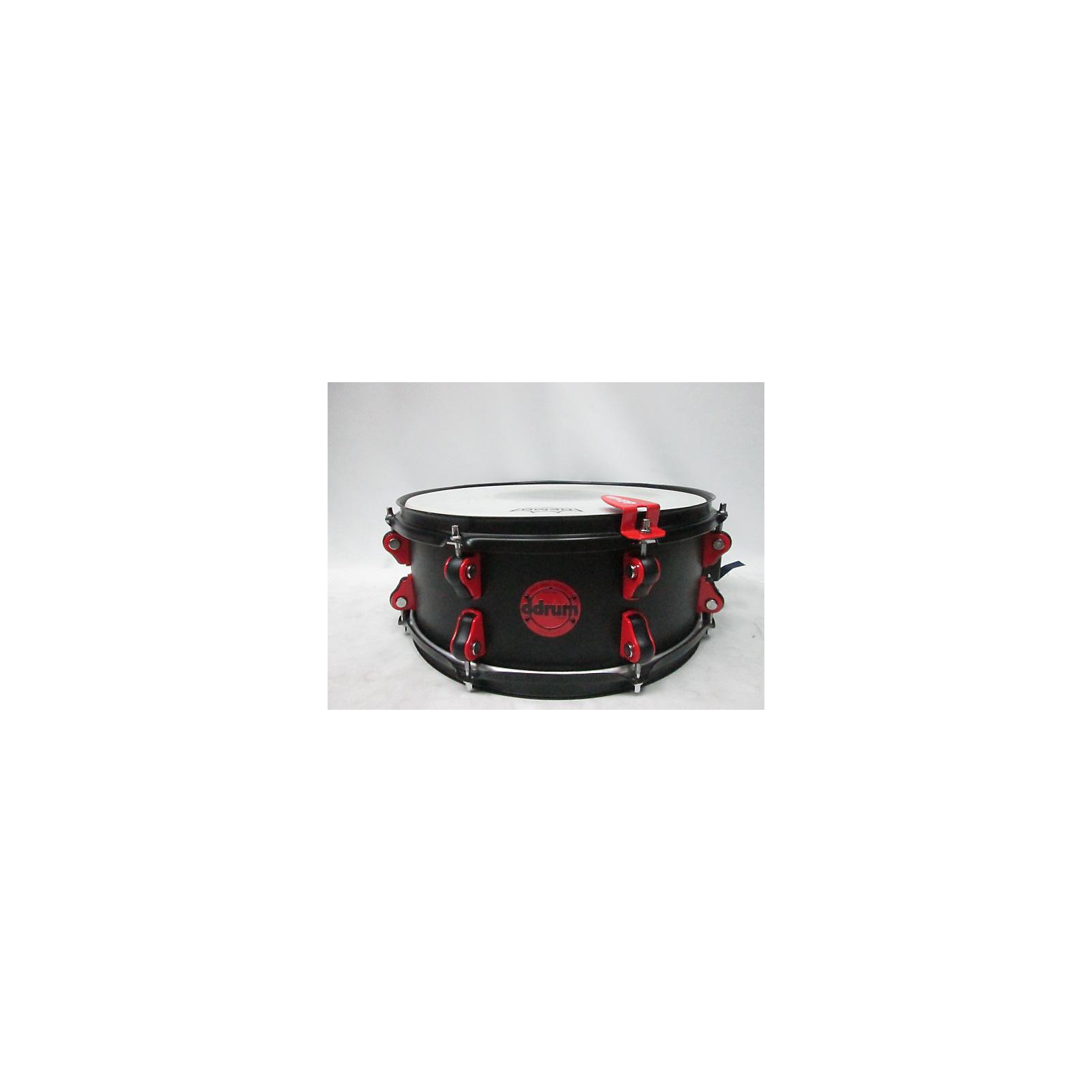 Used ddrum 14X5.5 Hybrid Snare Drum black 211 Musician's Friend