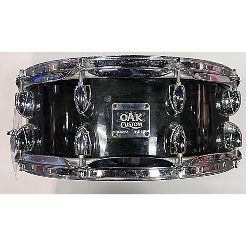 Yamaha 14X5.5 Oak Custom Snare Drum Black 211