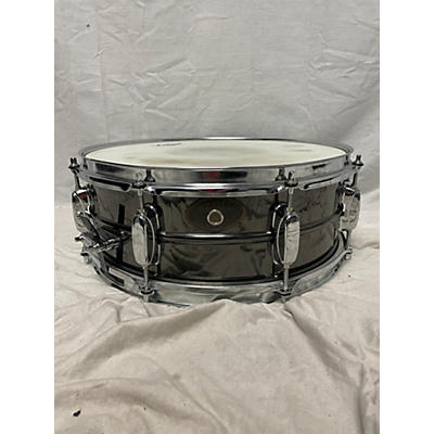 TAMA 14X5.5 Rockstar Black Nickel Snare Drum