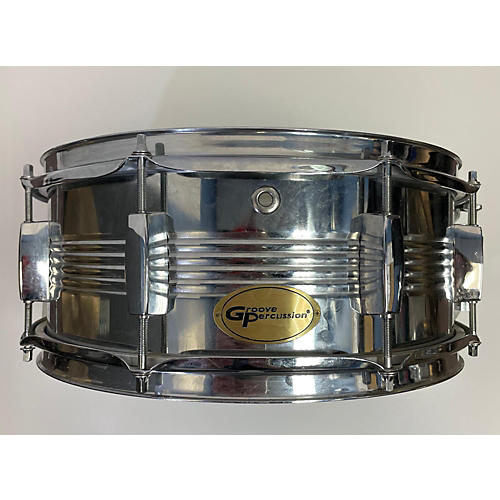 Groove Percussion 14X5.5 Snare Drum Drum Chrome 211