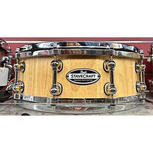 Pearl 14X5.5 Stavecraft Drum Natural 211