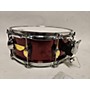 Used SPL 14X5.5 Velocity Snare Drum Red Sparkle 211