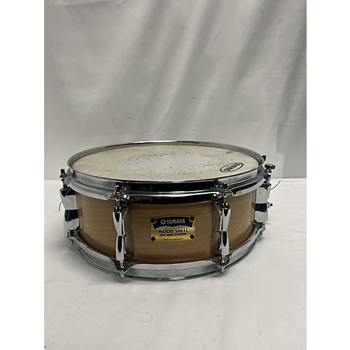Yamaha 14X5.5 WOOD SHELL SNARE Drum Natural 211
