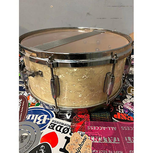 Gretsch Drums 14X6 Catalina Snare Drum White Marine Pearl 212
