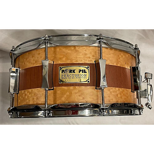 Pork Pie USA 14X6 Cherry Mahogany Drum Cherry Mahogany 212