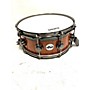 Used DW 14X6 Collectors Mahogany Maple VLT Top Edge Snare Drum Lacquer Natural Vertical grain 212