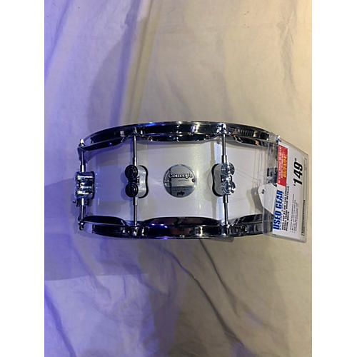 PDP by DW 14X6 Concept Series Snare Drum metallic pearl white 212