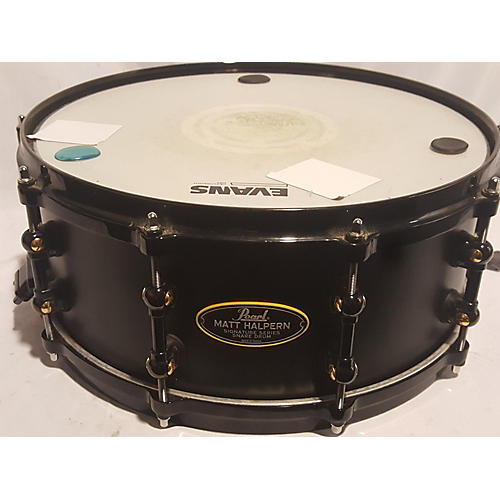 Pearl 14X6 Matt Halpern Signature Drum Black 212