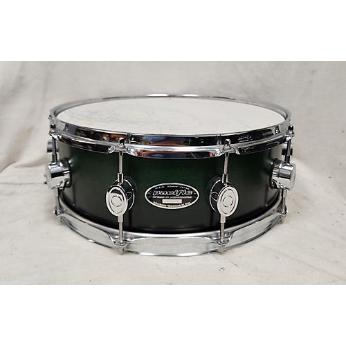 PDP by DW 14X6 SNARE Drum GREEN BLACK 212
