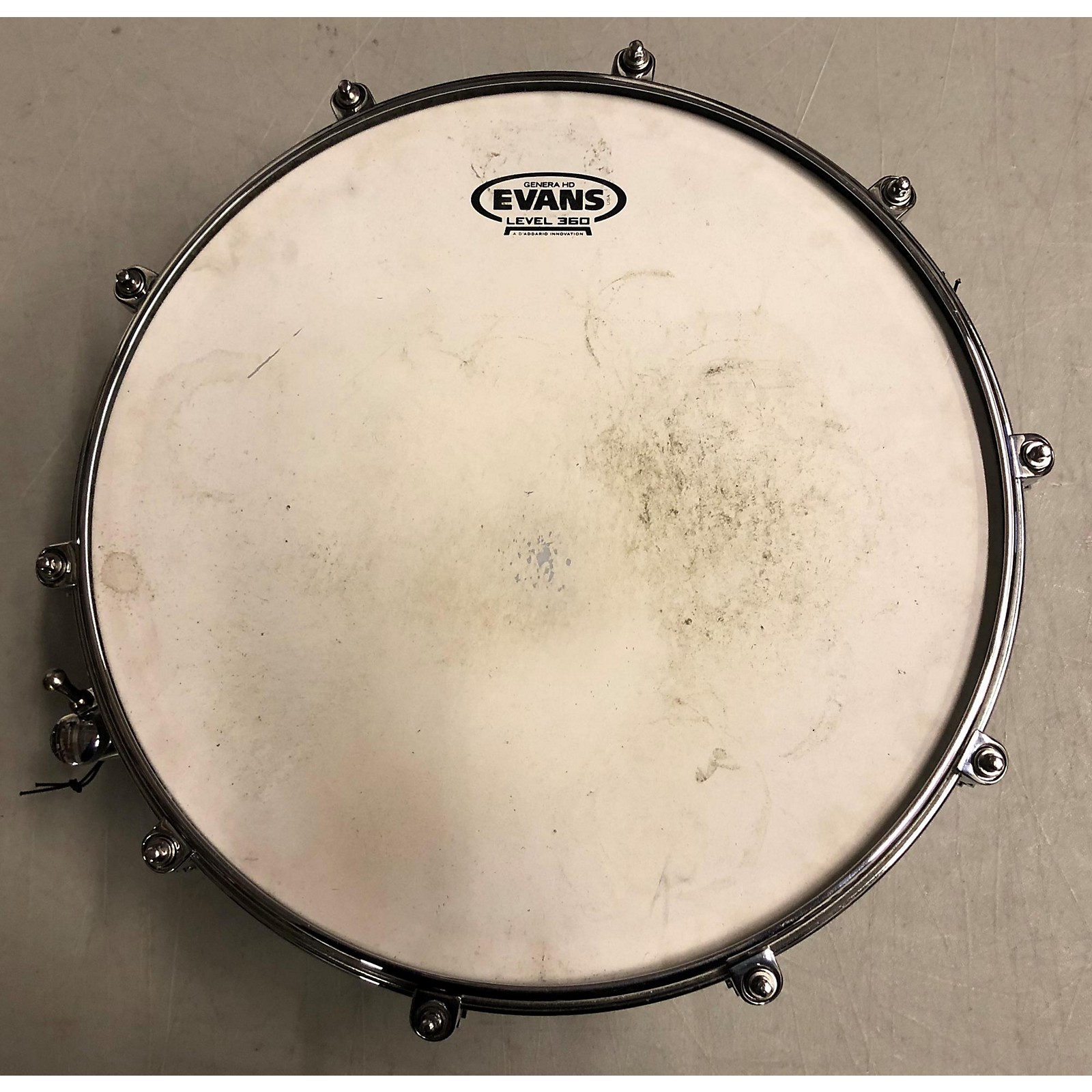 Used TAMA 14X6 Starphonic Snare Drum Black and Silver 212 Musician's