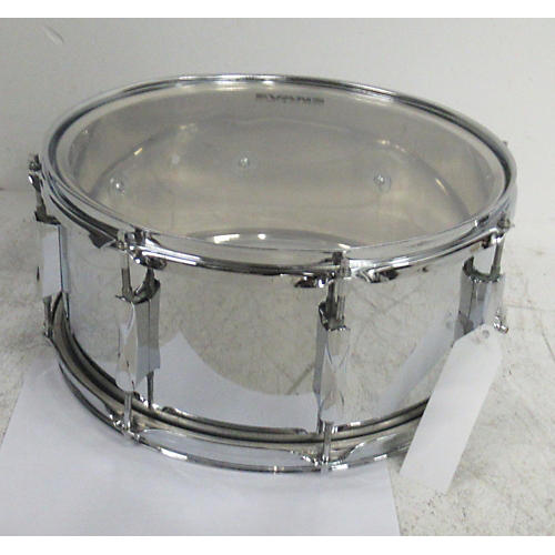 Premier 14X6 Steel Snare Drum Silver 212