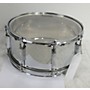 Used Premier 14X6 Steel Snare Drum Silver 212