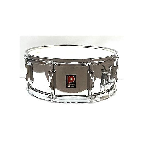 Premier 14X6 Steel Snare Drum Chrome 212