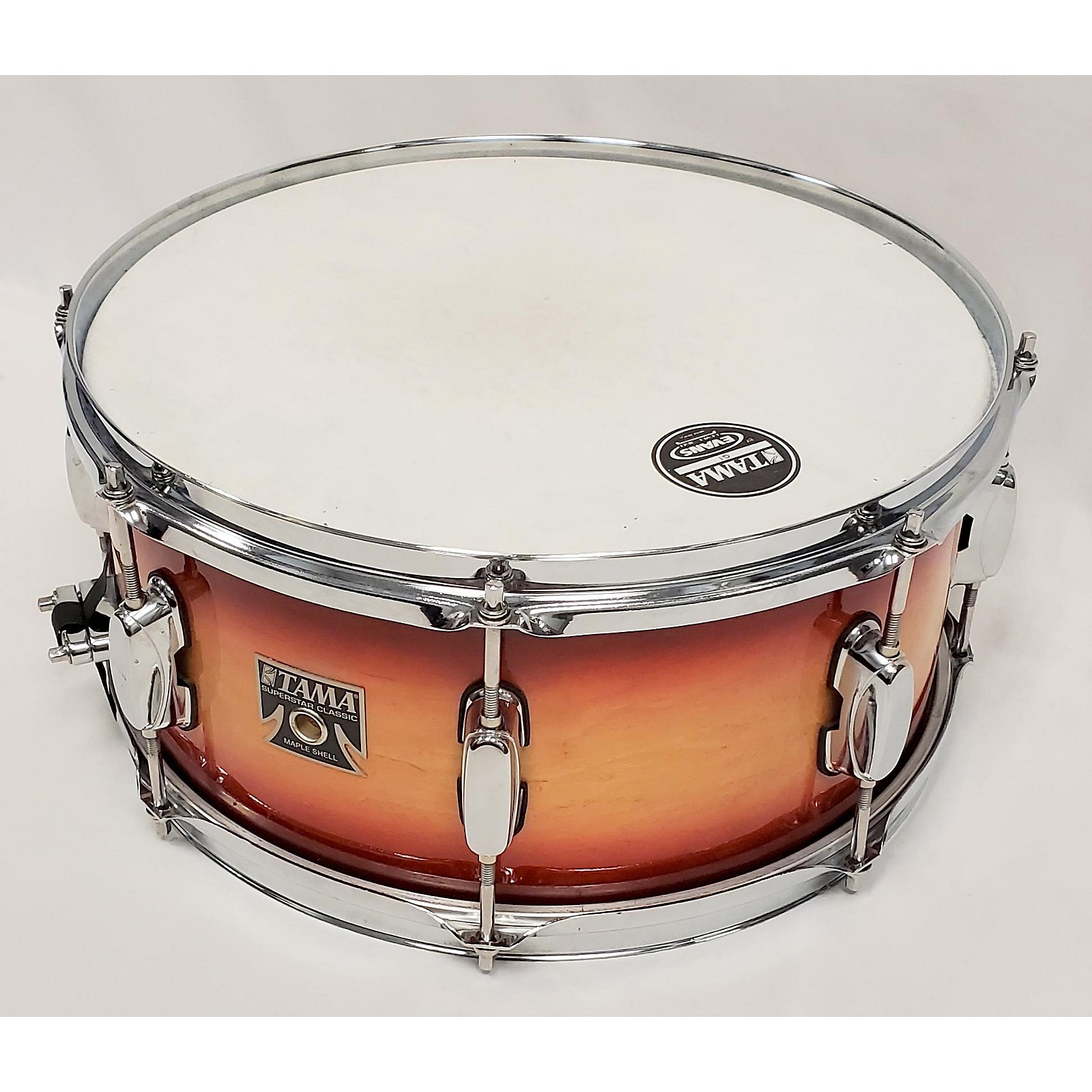 Used TAMA 14X6 Superstar Snare Drum CHERRY BURST 212 Musician's Friend