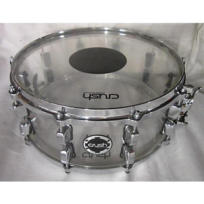 Crush Drums & Percussion 14X6.5 Acrylic Drum