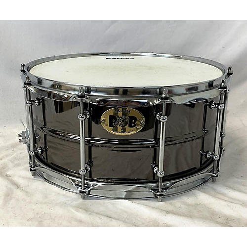 14X6.5 Big Black BOB Brass Snare Drum