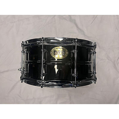 Pork Pie 14X6.5 Big Black Brass Drum