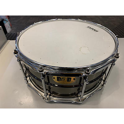 Pork Pie 14X6.5 Big Black Brass Drum