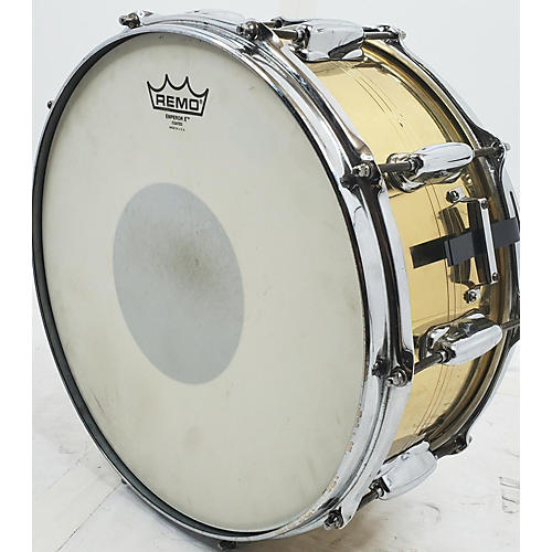 Slingerland 14X6.5 Brass Over Steel Snare Drum Polished Brass 213
