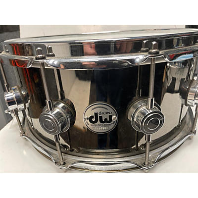 DW 14X6.5 COLLECTOR SERIES NICKEL OVER BRASS Drum