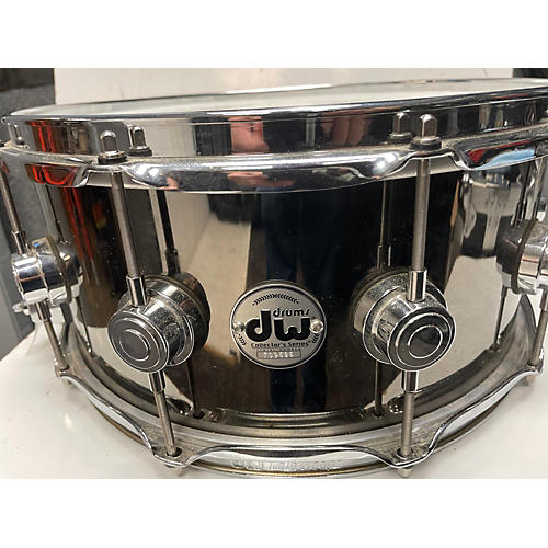 DW 14X6.5 COLLECTOR SERIES NICKEL OVER BRASS Drum Chrome 213