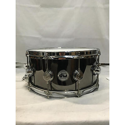 DW 14X6.5 Collector Series Black Nickel Over Brass Drum