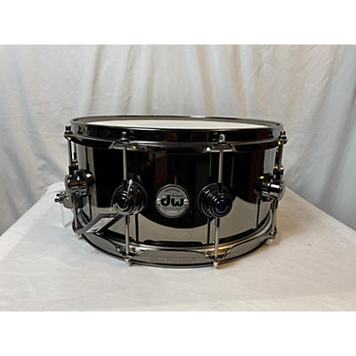 DW 14X6.5 Collector's Series Black Nickel Over Brass Drum