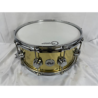 DW 14X6.5 Collector's Series Brass Drum