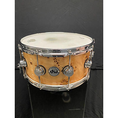 DW 14X6.5 Collector's Series Exotic Maple Mahogany Snare Drum